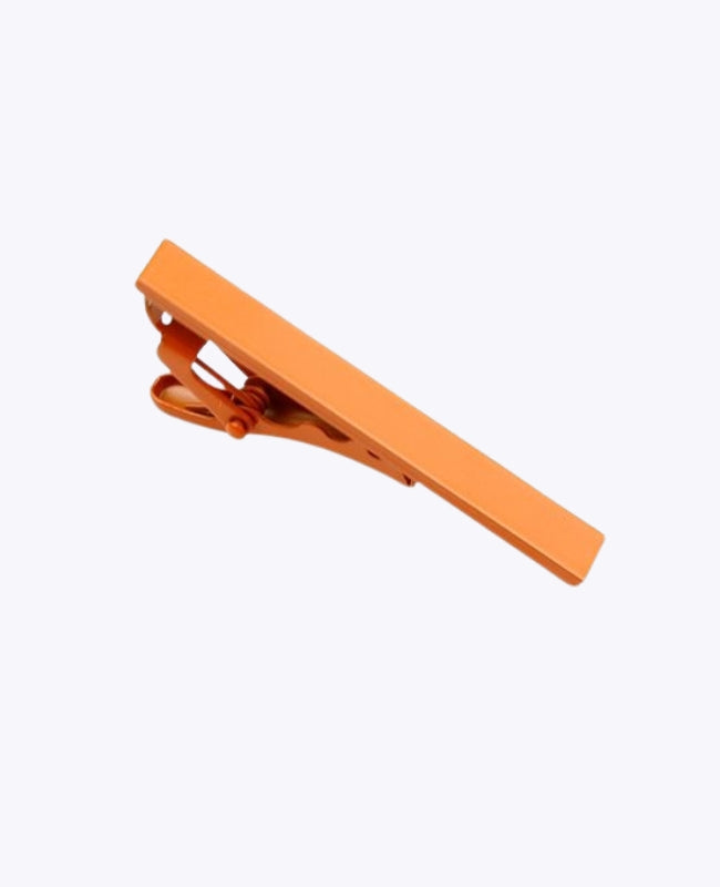 Slipsenål Orange i Metal