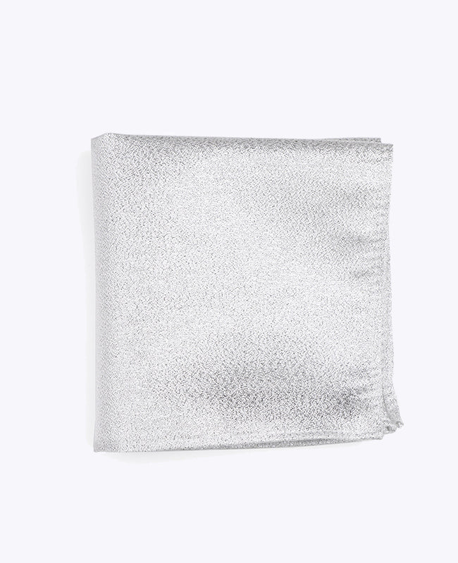 Brystlommetørklæde med Sølv Paljetter nr. 1 i Polyester | Isidore - Unipap's