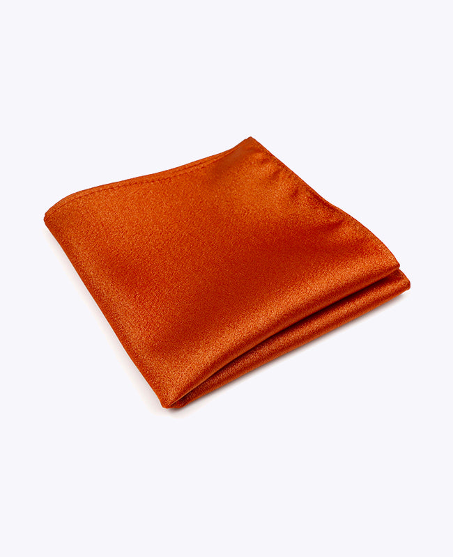 Brystlommetørklæde med Terracotta Pailletter nr. 1 i Polyester | Armand - Unipap's