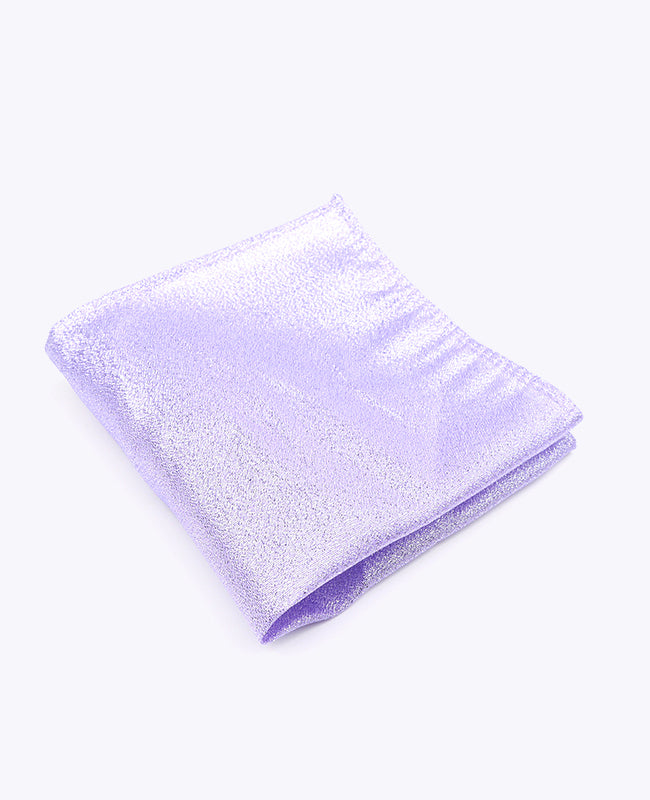 Brystlommetørklæde med Lilla Paillette nr. 1 i Polyester | Isidore - Unipap's