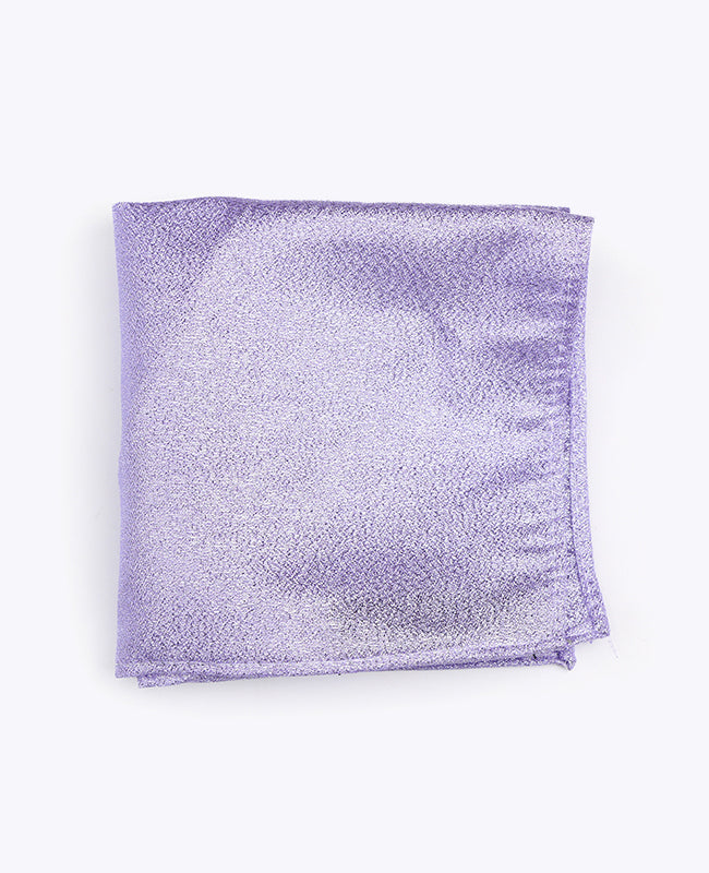 Brystlommetørklæde med Lilla Paljetter nr. 1 i Polyester | Isidore - Unipap's