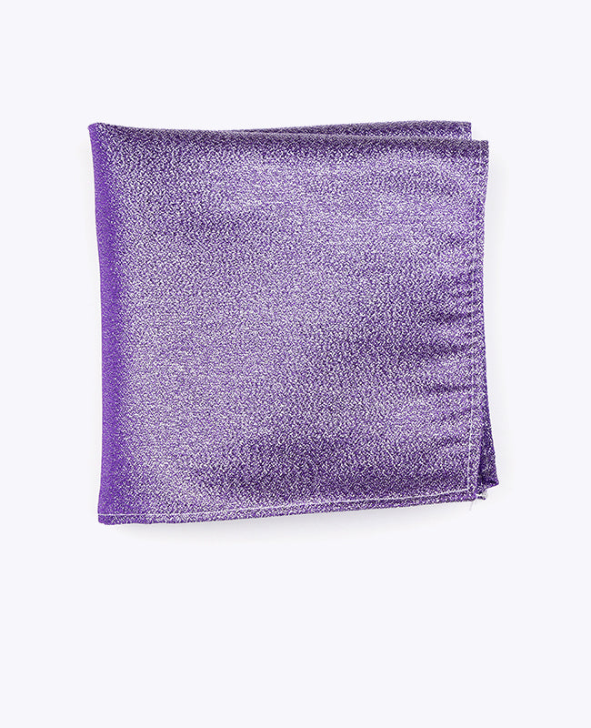 Brystlommetørklæde med Pailletter Lilla nr. 2 i Polyester | Isidore - Unipap's
