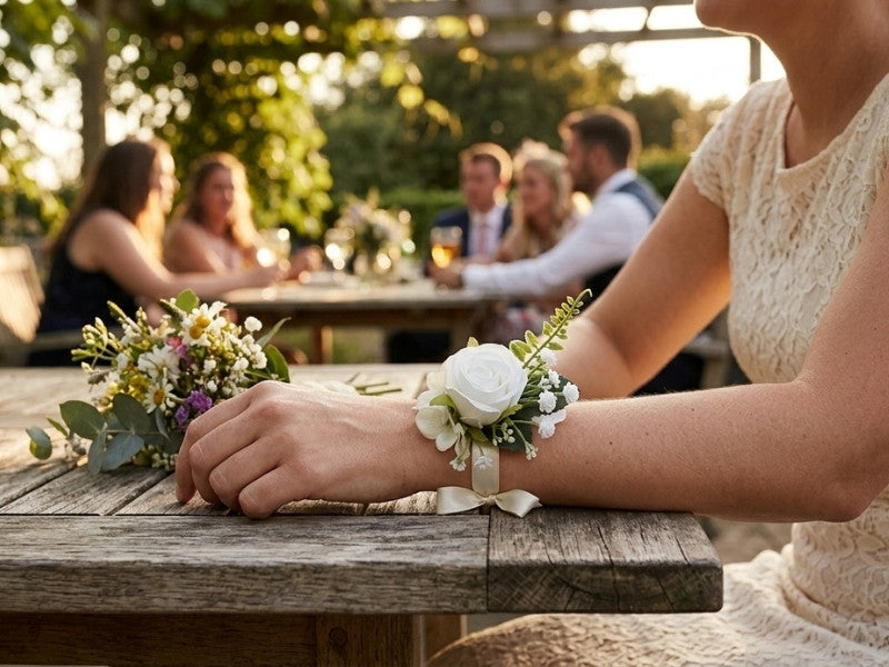 Unipap's Armbånd Blomst - ET IDEELT TILBEHØR TIL STORE BEGIVENHEDER Billede