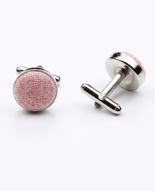 Boutons de Manchette Rouge n°4 en Laine | Claude - Unipap's