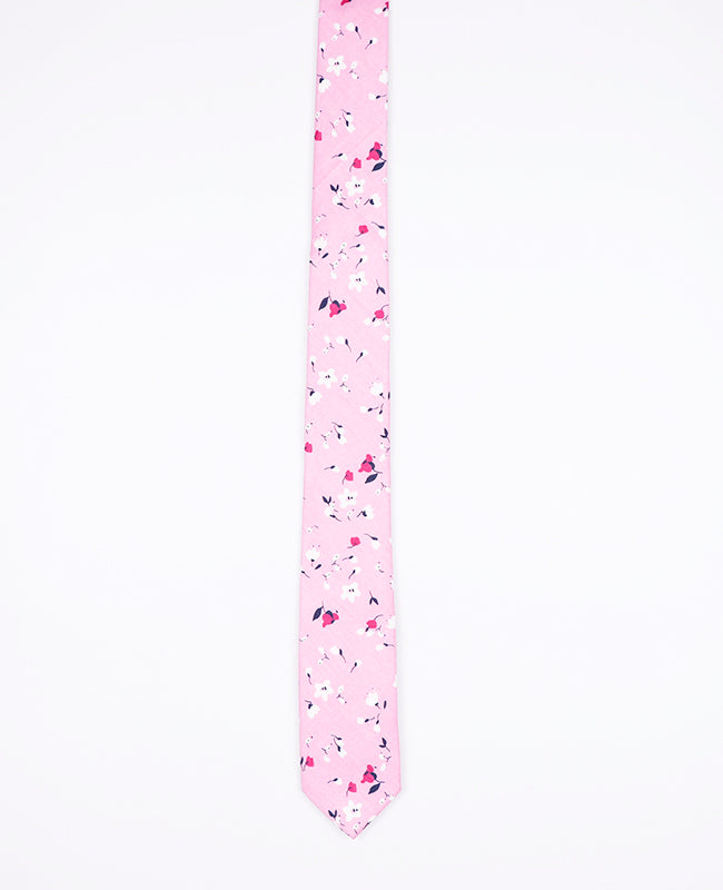 Cravate Liberty Rose n°2 Homme en Coton | Gaspard - Unipap's