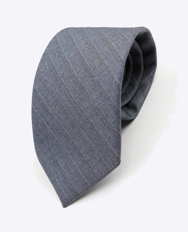 Cravate Bleu n°2 Homme en Polyester | Gaston - Unipap's