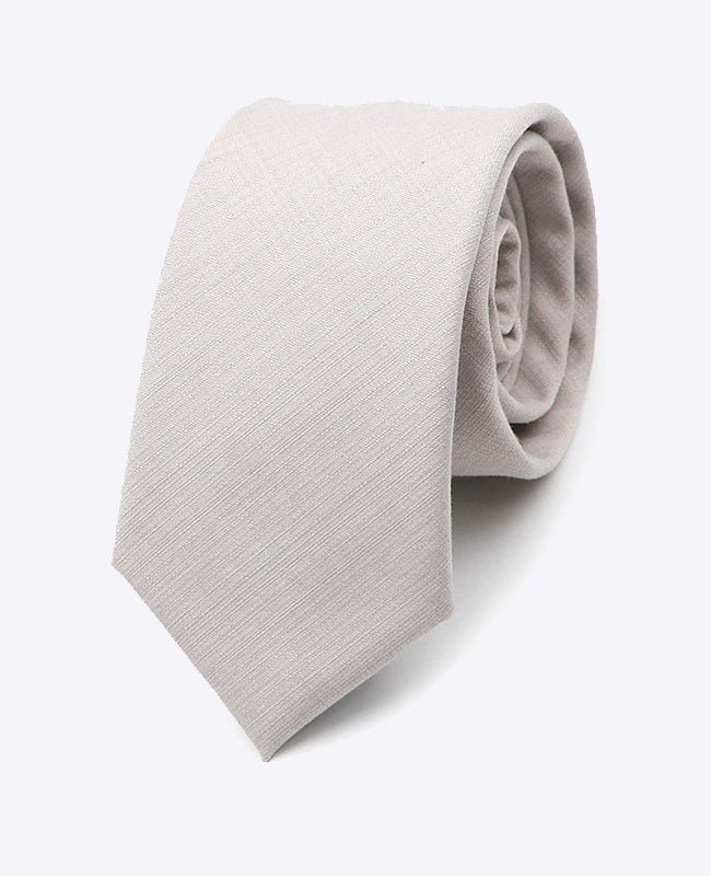 Cravate Gris n°2 Homme en Polyester | Octave - Unipap's