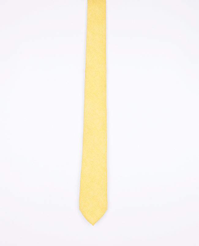 Cravate Jaune n°1 Homme en Effet Velours | Simon - Unipap's