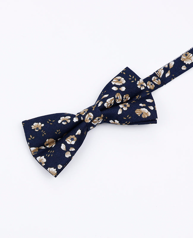 Noeud Papillon Liberty Bleu n°13 Enfant en Coton | Gaspard - Unipap's