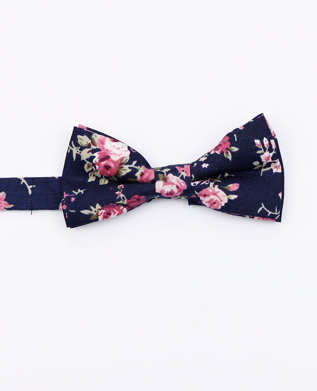 Noeud Papillon Liberty Bleu n°4 Enfant en Coton | Charles - Unipap's