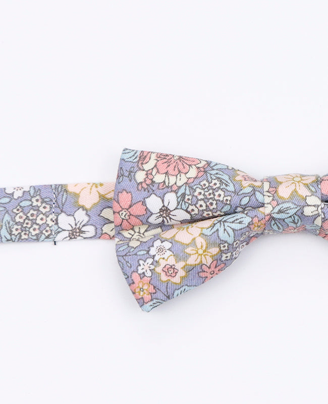 Noeud Papillon Liberty Gris n°2 Enfant en Coton | Gaspard - Unipap's