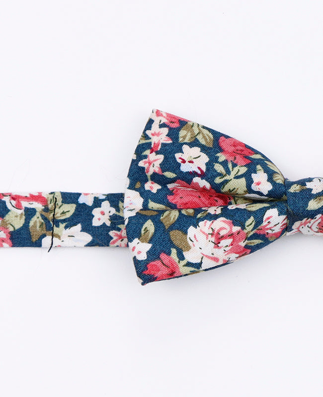 Noeud Papillon Liberty Vert n°1 Enfant en Coton | Charles - Unipap's