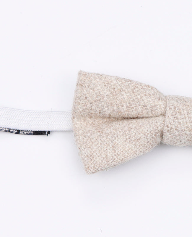 Noeud Papillon Beige n°2 Enfant en Laine | Claude - Unipap's