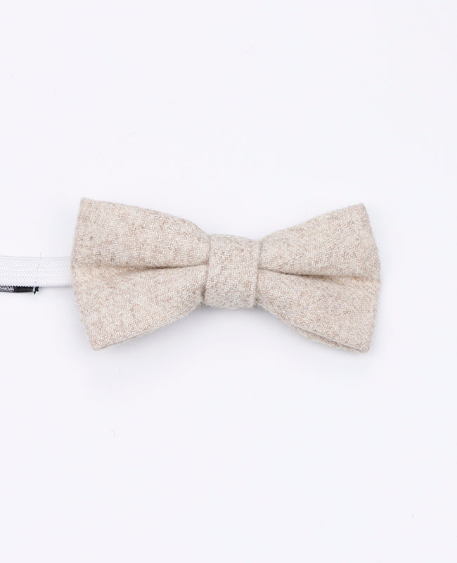 Noeud Papillon Beige n°2 Enfant en Laine | Claude - Unipap's