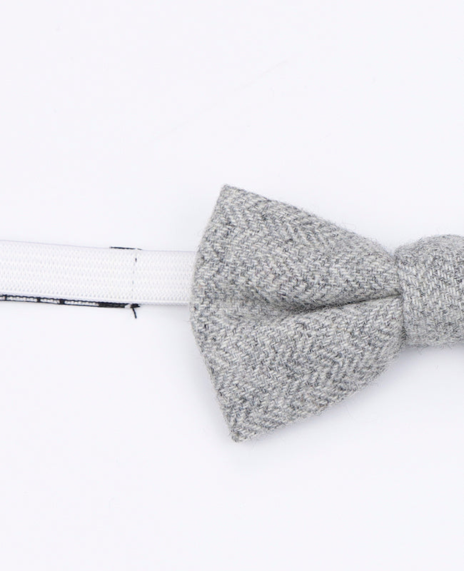 Noeud Papillon Gris n°1 Enfant en Laine | Claude - Unipap's