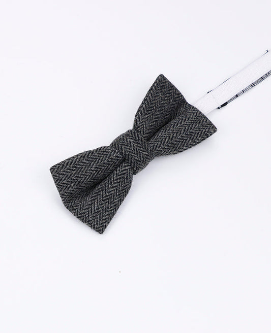 Noeud Papillon Gris n°10 Enfant en Laine | Norbert - Unipap's