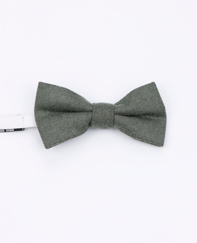 Noeud Papillon Vert n°2 Enfant en Laine | Claude - Unipap's