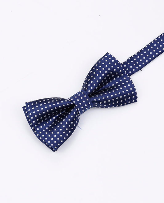 Noeud Papillon Bleu n°1 à Pois Enfant en Polyester | Louis - Unipap's