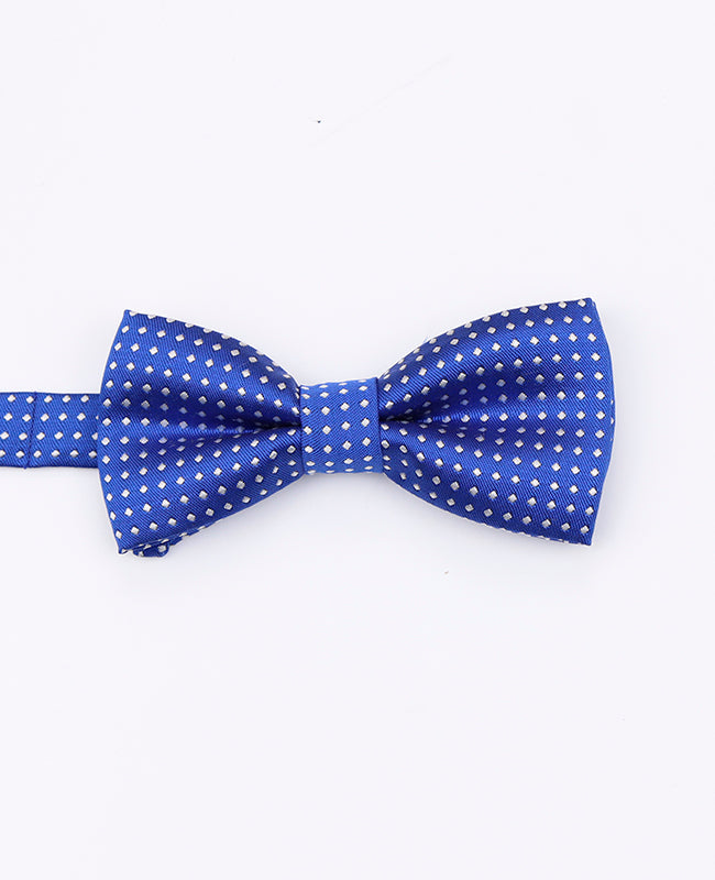 Noeud Papillon Bleu n°5 à Pois Enfant en Polyester | Louis - Unipap's
