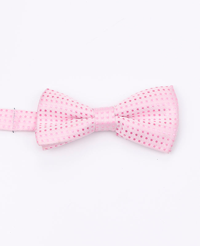 Noeud Papillon Rose n°3 à Pois Enfant en Polyester | Louis - Unipap's