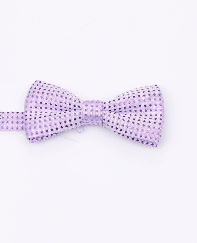Noeud Papillon Violet n°2 à Pois Enfant en Polyester | Louis - Unipap's