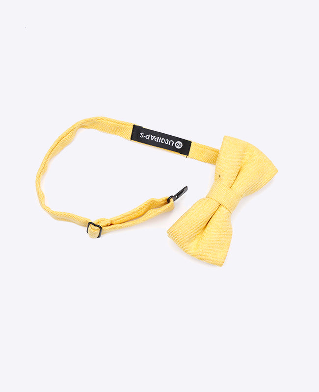 Noeud Papillon Jaune n°1 Enfant en Effet Velours | Simon - Unipap's