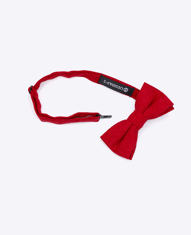 Noeud Papillon Rouge n°2 Enfant en Effet Velours | Simon - Unipap's