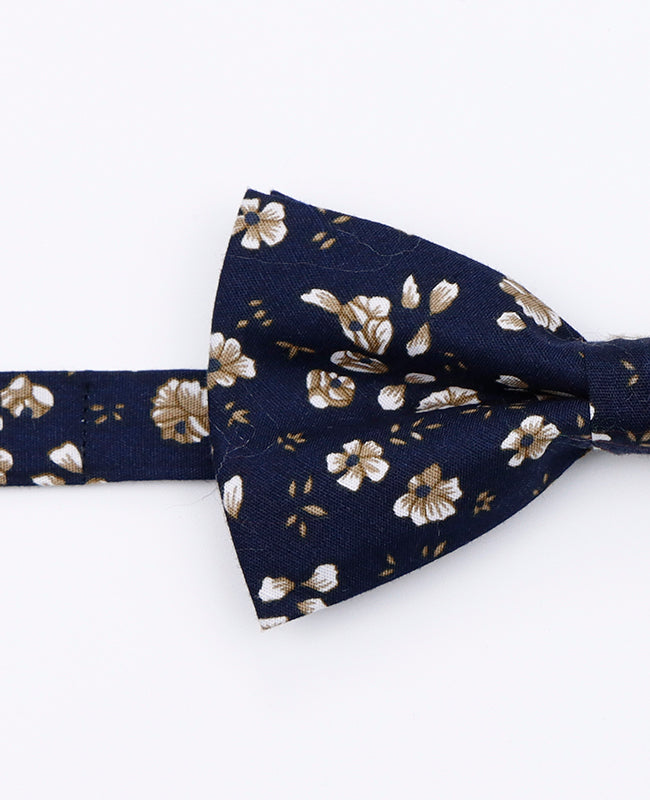 Noeud Papillon Liberty Bleu n°13 Homme en Coton | Gaspard - Unipap's