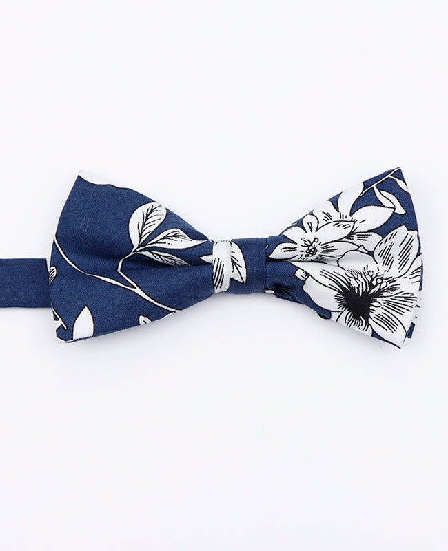Noeud Papillon Liberty Bleu n°2 Homme en Coton