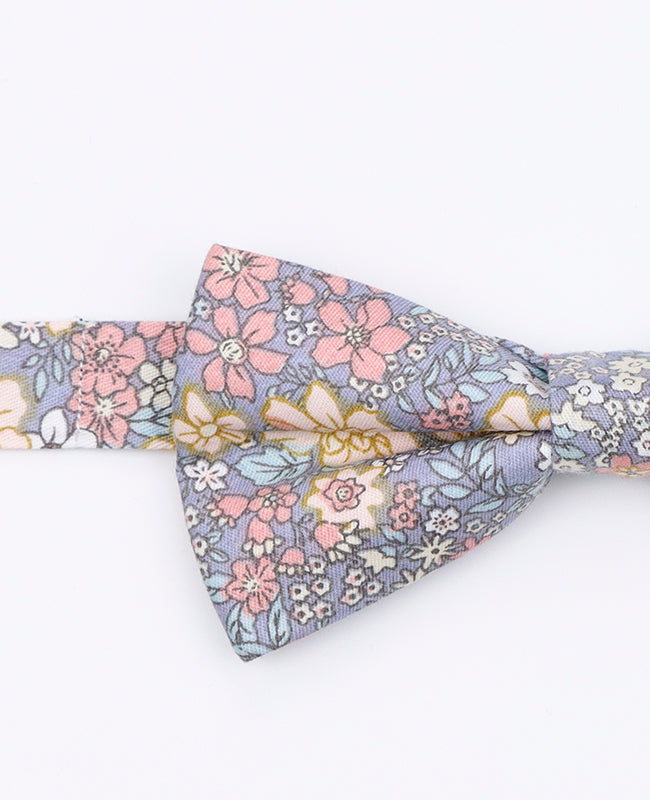 Noeud Papillon Liberty Gris n°2 Homme en Coton | Gaspard - Unipap's