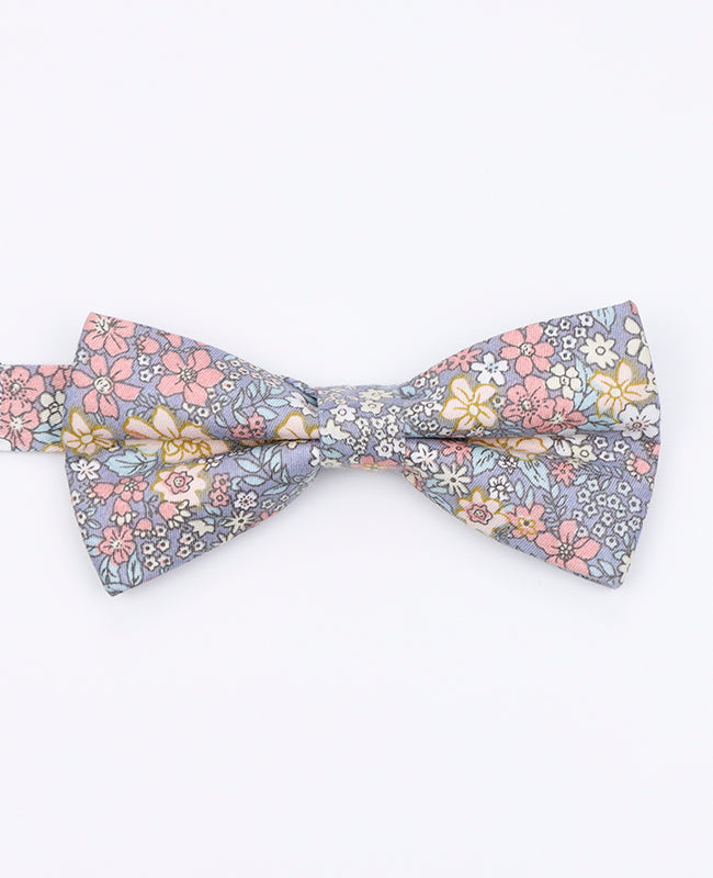 Noeud Papillon Liberty Gris n°2 Homme en Coton | Gaspard - Unipap's