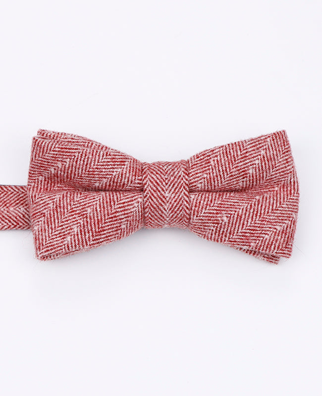 Noeud Papillon Rouge n°1 Homme en Laine | Claude - Unipap's