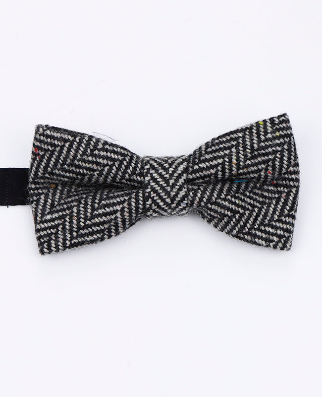 Noeud Papillon Tartan Gris n°1 Homme en Laine | Norbert - Unipap's