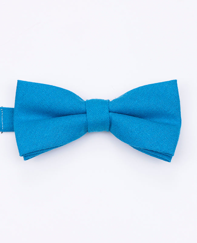 Noeud Papillon Bleu n°3 Homme en Lin | Basile - Unipap's