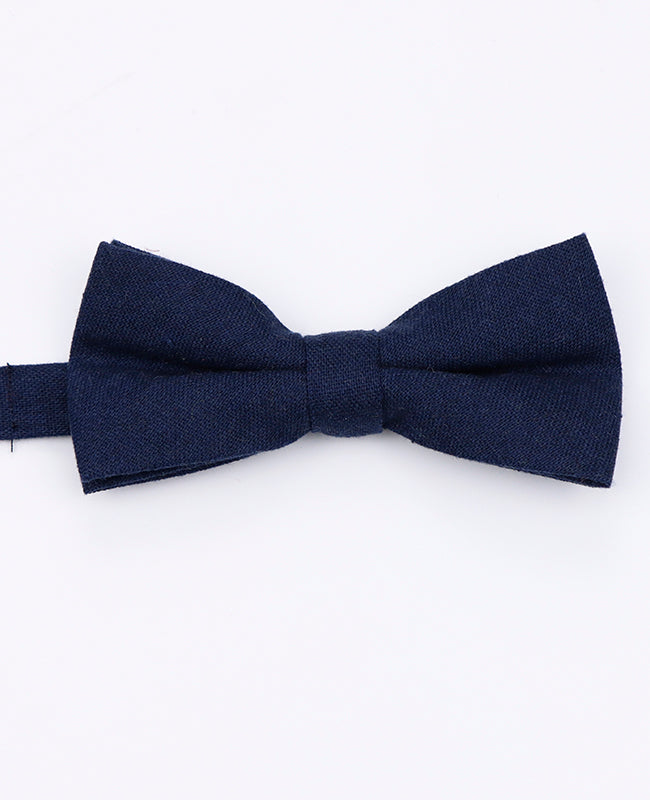 Noeud Papillon Bleu n°5 Homme en Lin | Basile - Unipap's