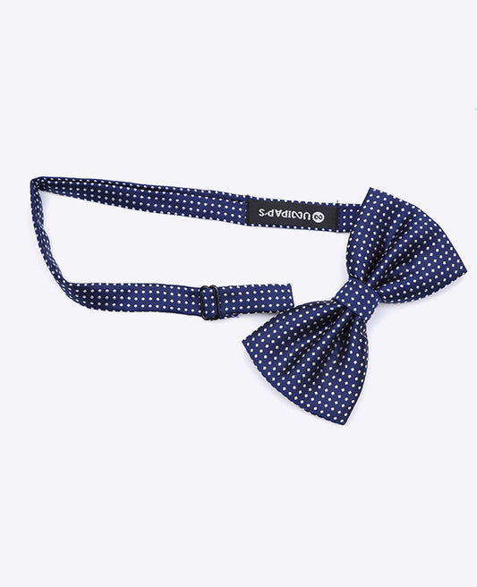 Noeud Papillon Bleu n°1 à Pois Homme en Polyester | Louis - Unipap's