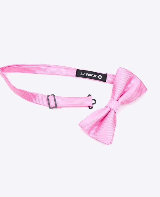 Noeud Papillon Rose Homme en Polyester | Lucien - Unipap's