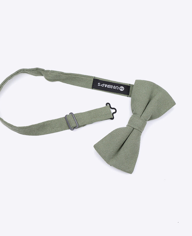 Noeud Papillon Vert n°2 Homme en Coton | Edgard - Unipap's