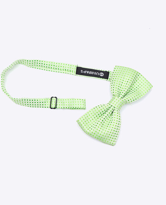 Noeud Papillon Vert n°2 à Pois Homme en Polyester | Louis - Unipap's
