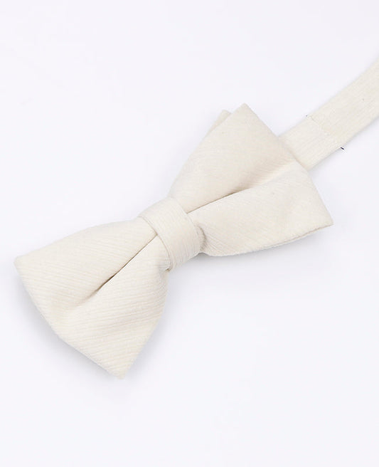 Noeud Papillon Blanc Homme en Velours | Marius - Unipap's