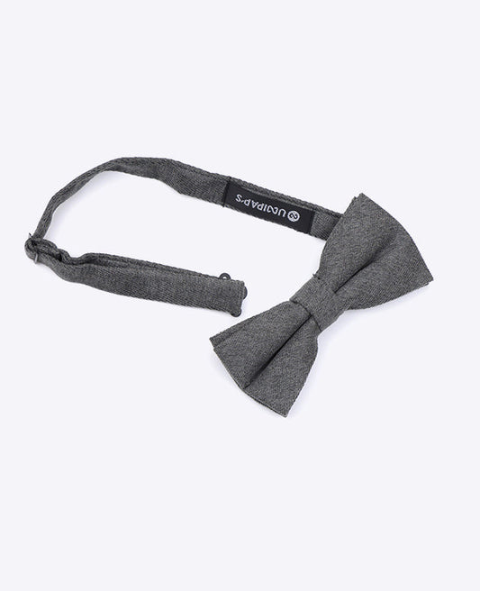 Noeud Papillon Gris n°2 Homme en Effet Velours | Simon - Unipap's