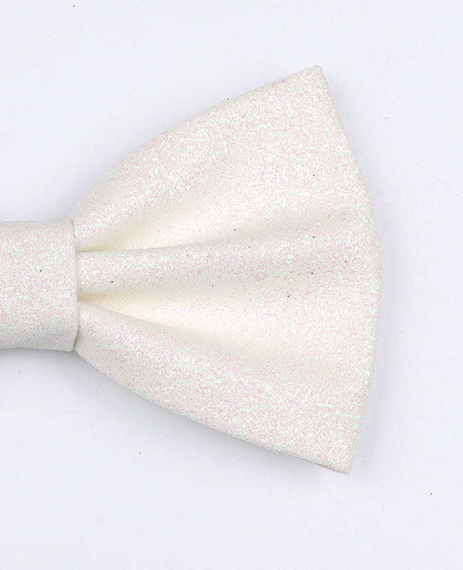 Noeud Papillon à Paillette Blanc Homme en Polyester «Olive»