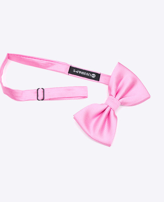 Noeud Papillon XL Rose Homme en Polyester | Lucien - Unipap's