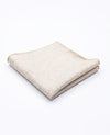 Pochette de Costume Beige n°2 en Laine | Claude - Unipap's