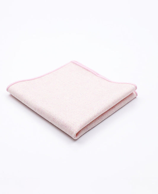 Pochette de Costume Rose n°2 en Laine | Claude - Unipap's