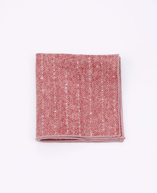 Pochette de Costume Rouge n°1 en Laine | Claude - Unipap's